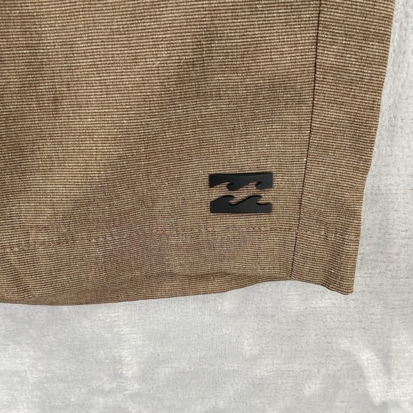 Billabong Board Shorts mens 28x9 Crossfire Submersibles Hybrid Quick Dry Brown - Picture 2 of 13